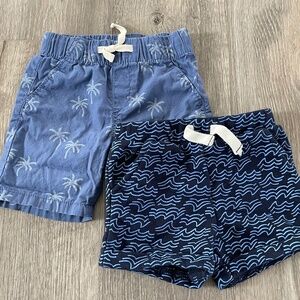 2 pairs toddler/infant shorts